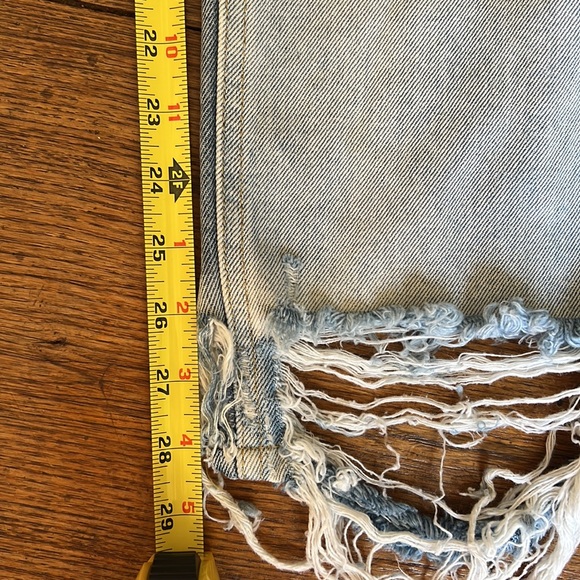 Retrofete Maggie two tone distressed jeans light wash 24 - Picture 10 of 12